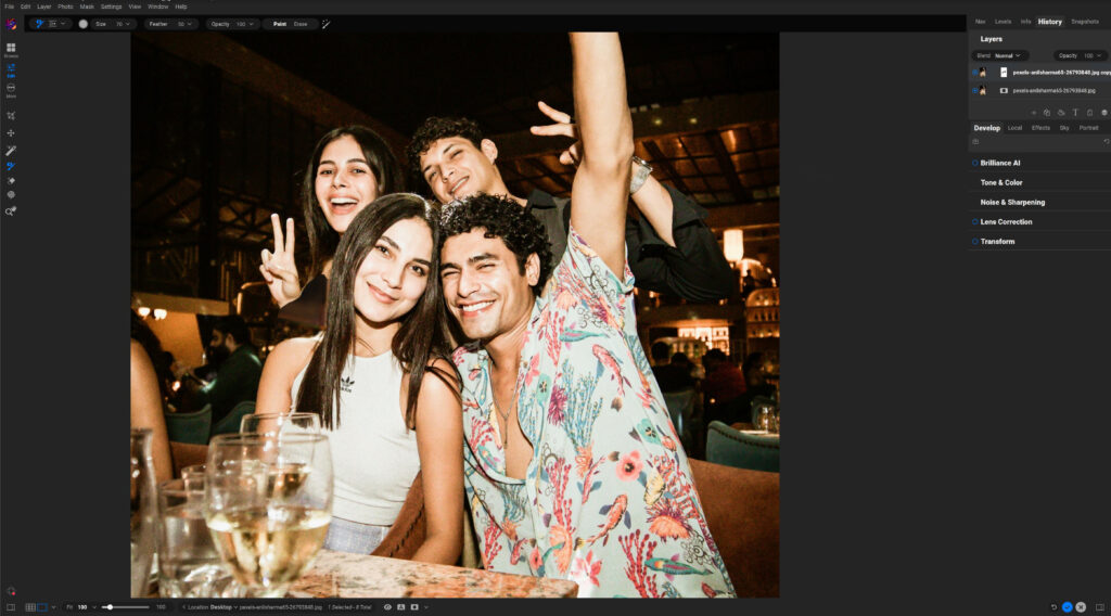 GenErasePhotoBomb-before-1024x568 ON1 Photo RAW 2025: potenza di editing fotografico con gli strumenti dell'AI