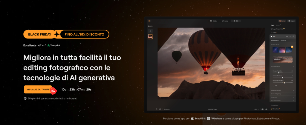 Luminar-Neo-1024x419 Le offerte per il Black Friday nei software fotografici